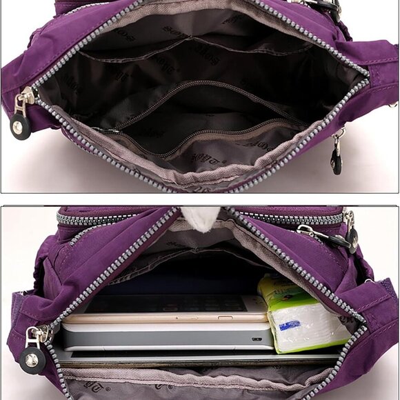 Crossbody Bag for Women Multifunctional Shoulder Handbags for Daily Use Travel W - Picture 5 of 8